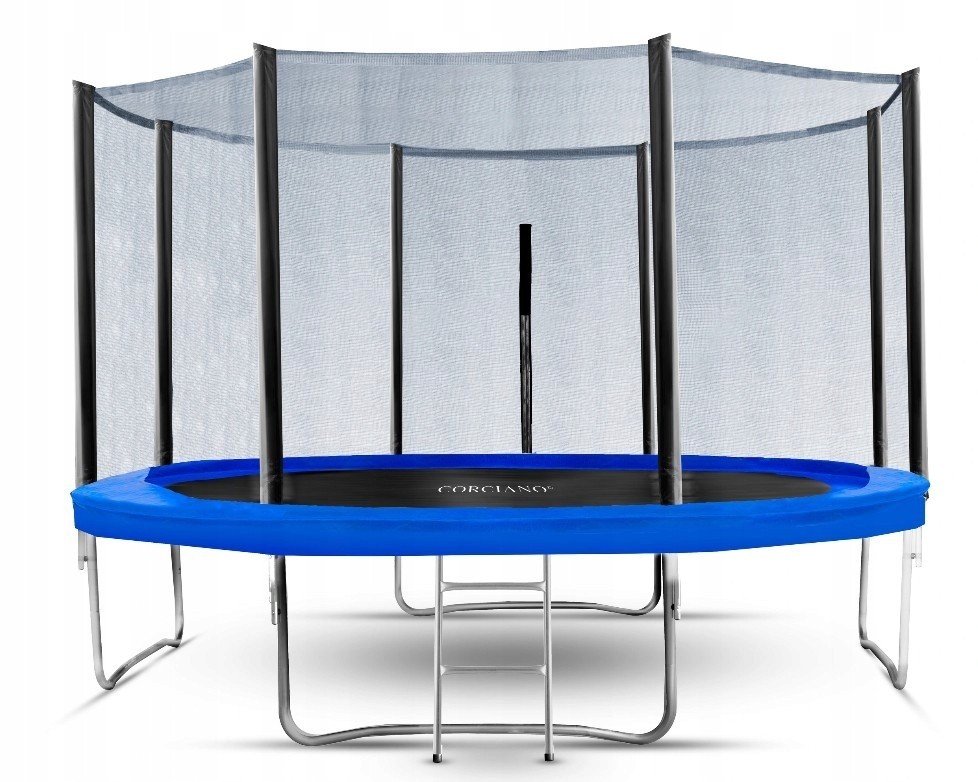 Záhradná trampolína pre deti 12 stôp 374 cm Corciano s vonkajšou sieťou